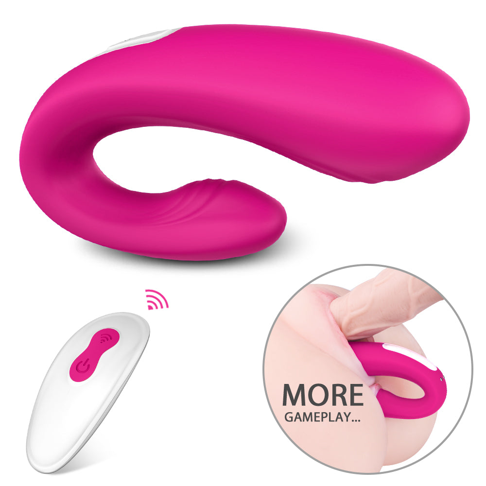 Be Amazed C-Shape Vibrator with Remote Control