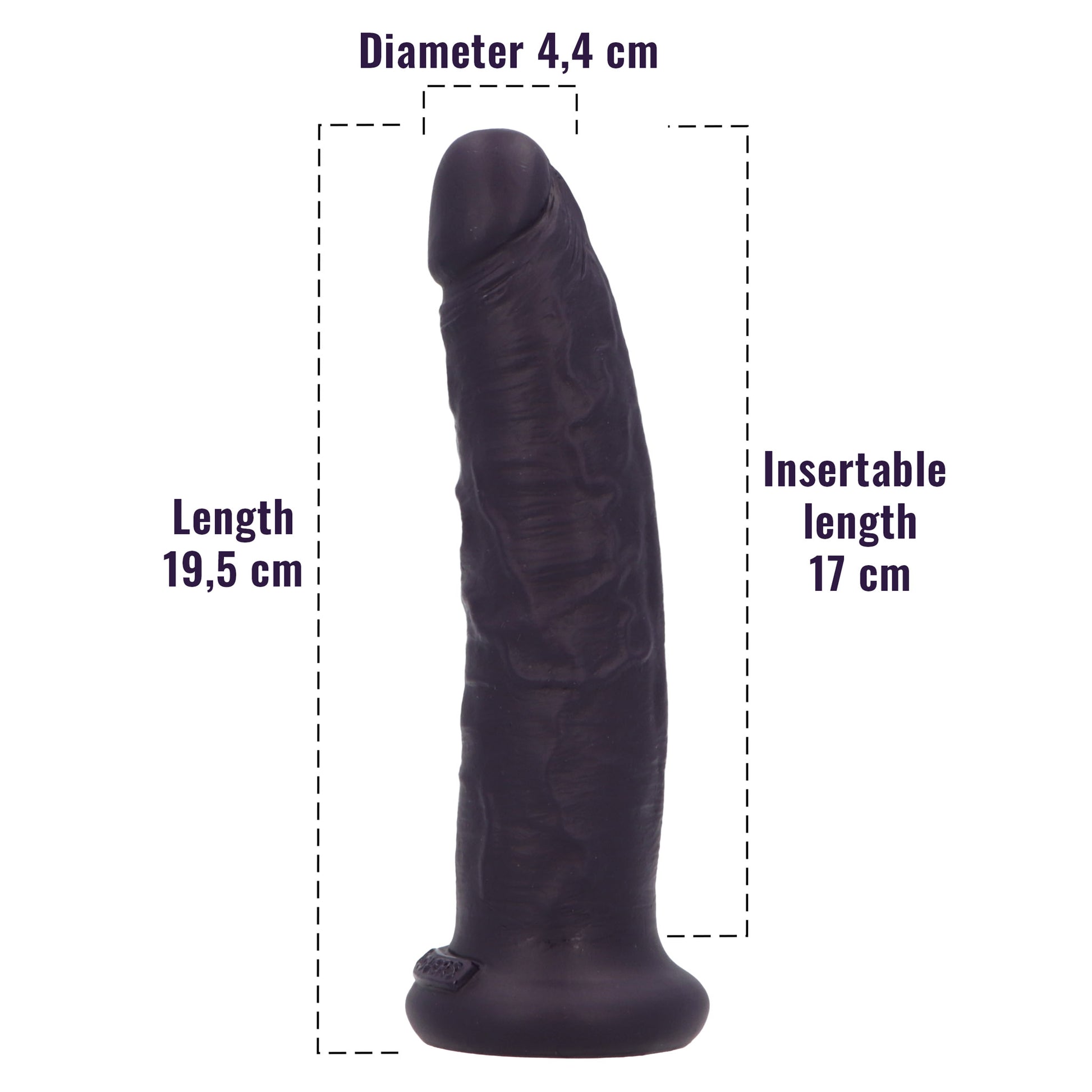 Sam Berries (19.5cm) – Blackberry Scented Realistic Dildo with Suction Cup - Image 3