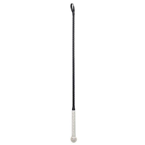 Black Riding Crop – Fetish Art (66cm) - Image 4