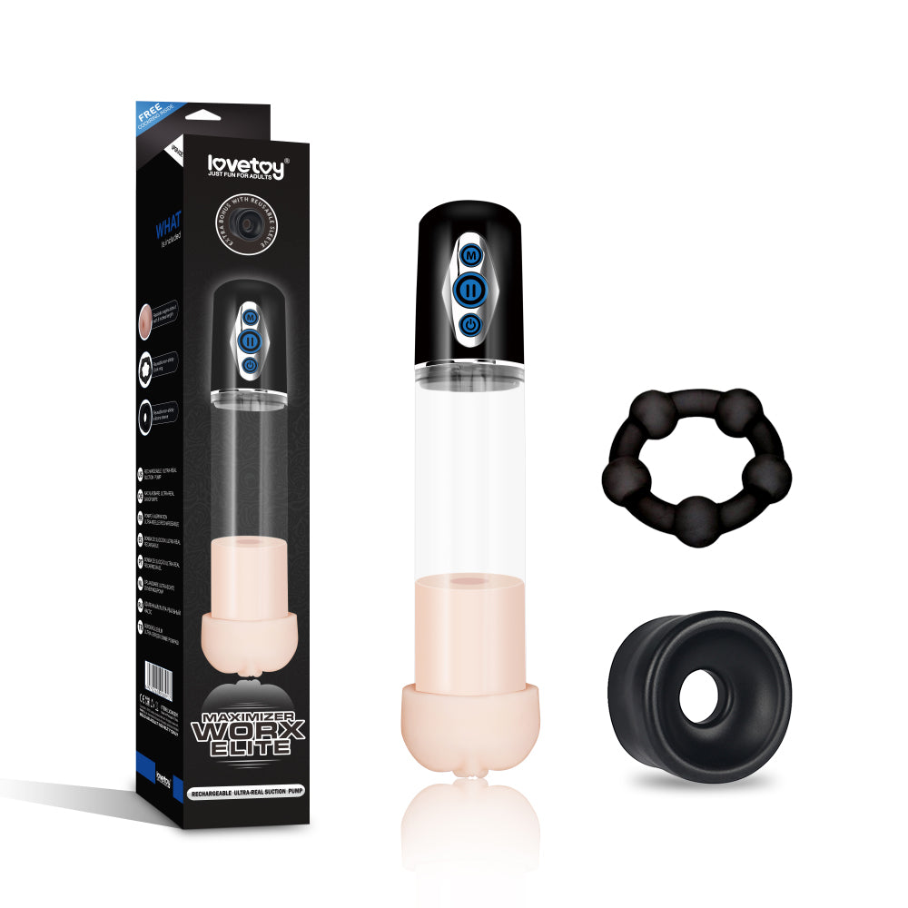 Elite Automatic Suction Pump – USB Rechargeable Pump with 5 Suction Modes - Image 5