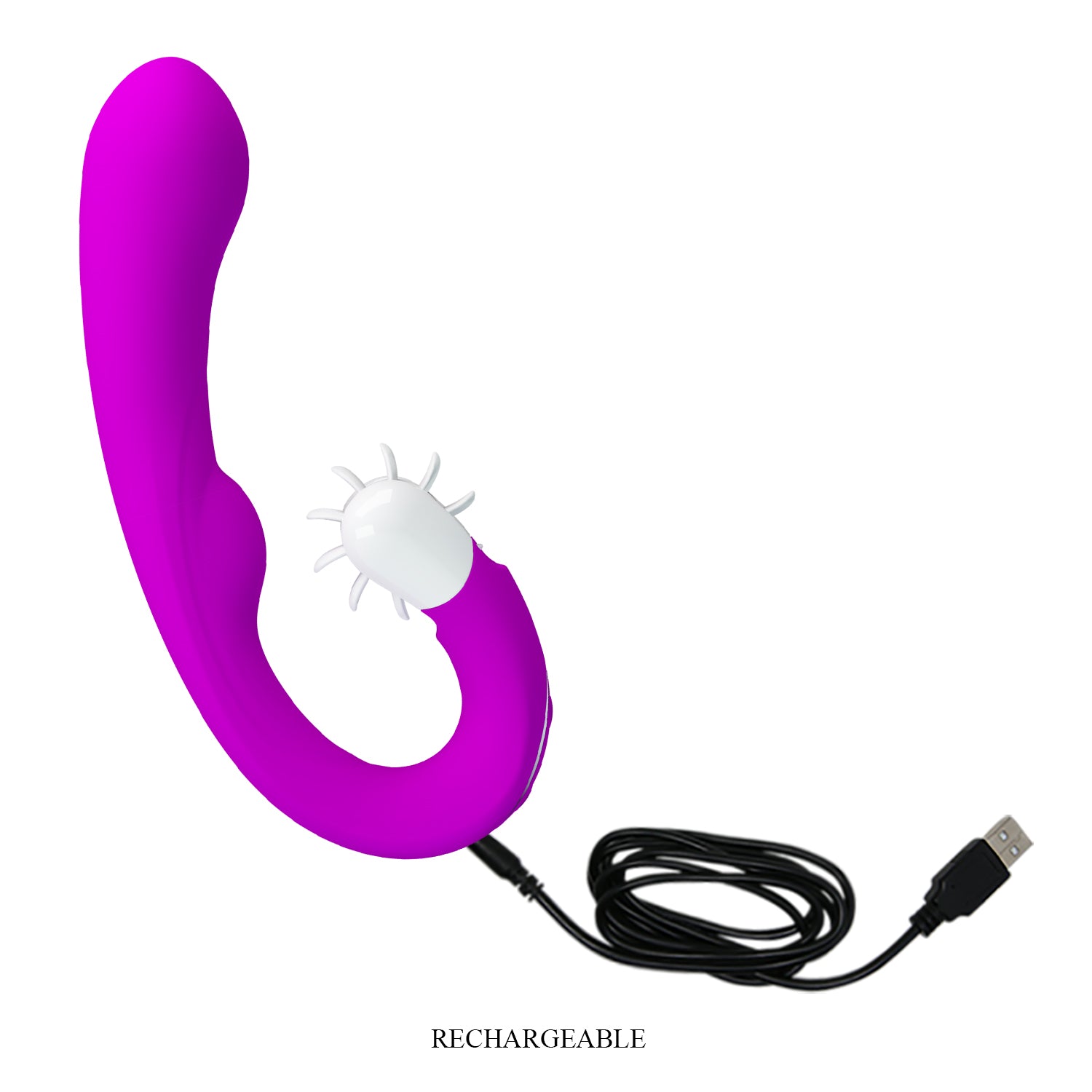 Pretty Love Lit Stim Wheel – Επαναφορτιζόμενος Δονητής Σημείου G με Περιστρεφόμενο Τροχό Κλειτορίδας - Image 7