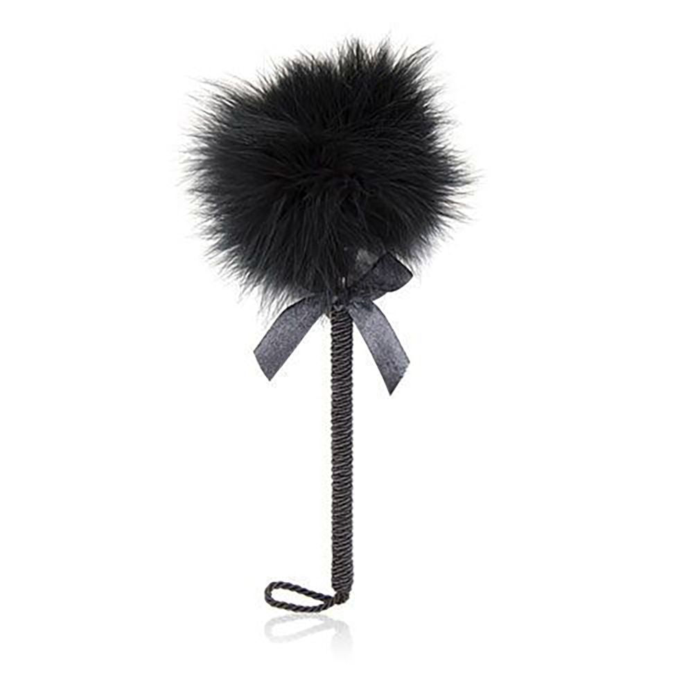 Black Feather Duster – Sensual Tickler (22 cm)