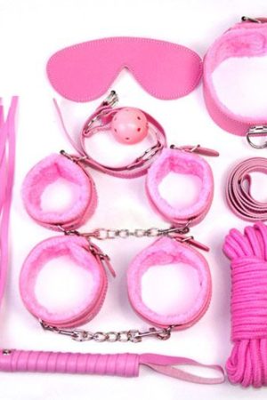 Bondage Kit Black – Complete 7-Piece BDSM