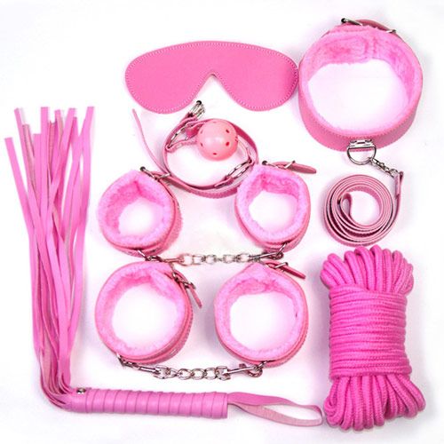 Bondage Kit Black – Complete 7-Piece BDSM