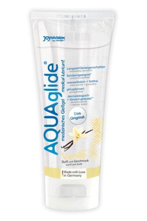 Aquaglide Vanilla – Water-Based Vegan Lubricant & Vanilla Aroma (100 ml)