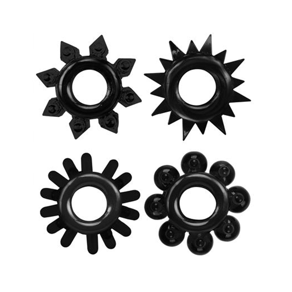 Cock Ring Set - 4pcs