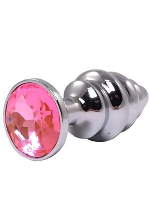 Plug Anale Crystal Pink Ø 2,6 cm