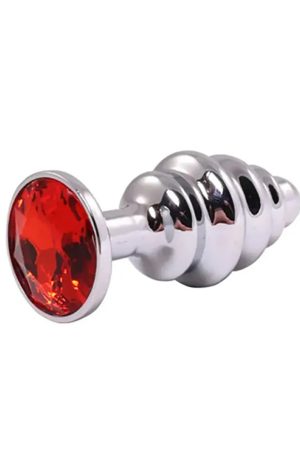 Plug Anale Crystal Red Ø 2,6 cm