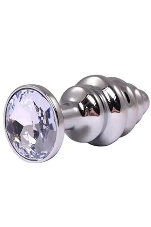 Plug Anale Crystal White Ø 2,6 cm