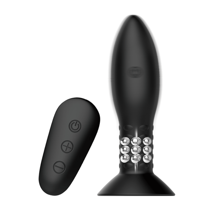 Mr Play Vibrator Anal Rotating Beads Eclipse - Image 2
