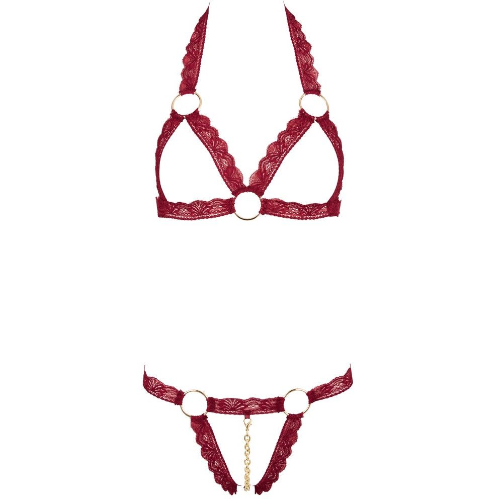 Cottelli Wild Love Ouvert Lingerie Set Size (M/L) - Image 3