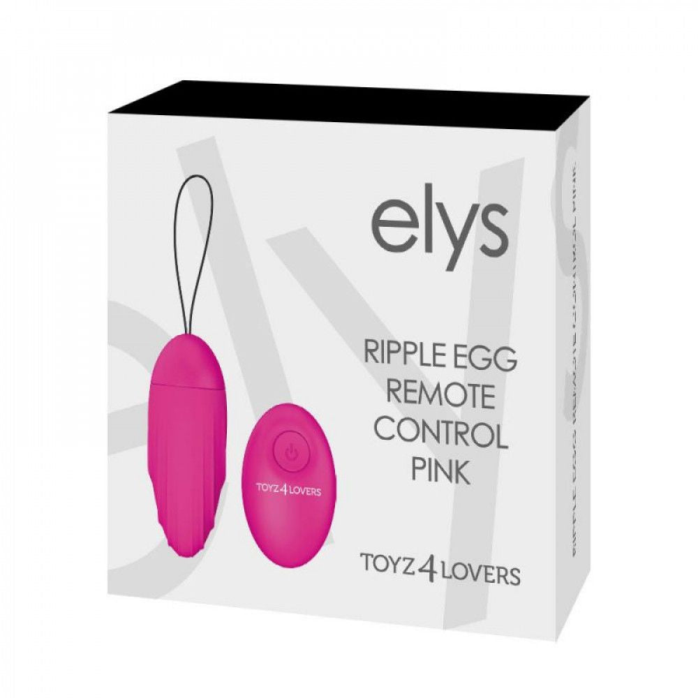 Elys – Rechargeable Ripple Egg with Remote Control (Pink) (19.5 cm) - Image 4