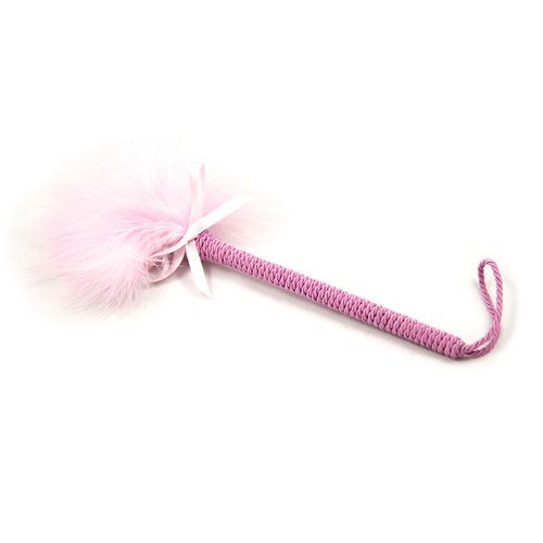 Pink Feather Duster – Sensual Tickler (22 cm) - Image 2
