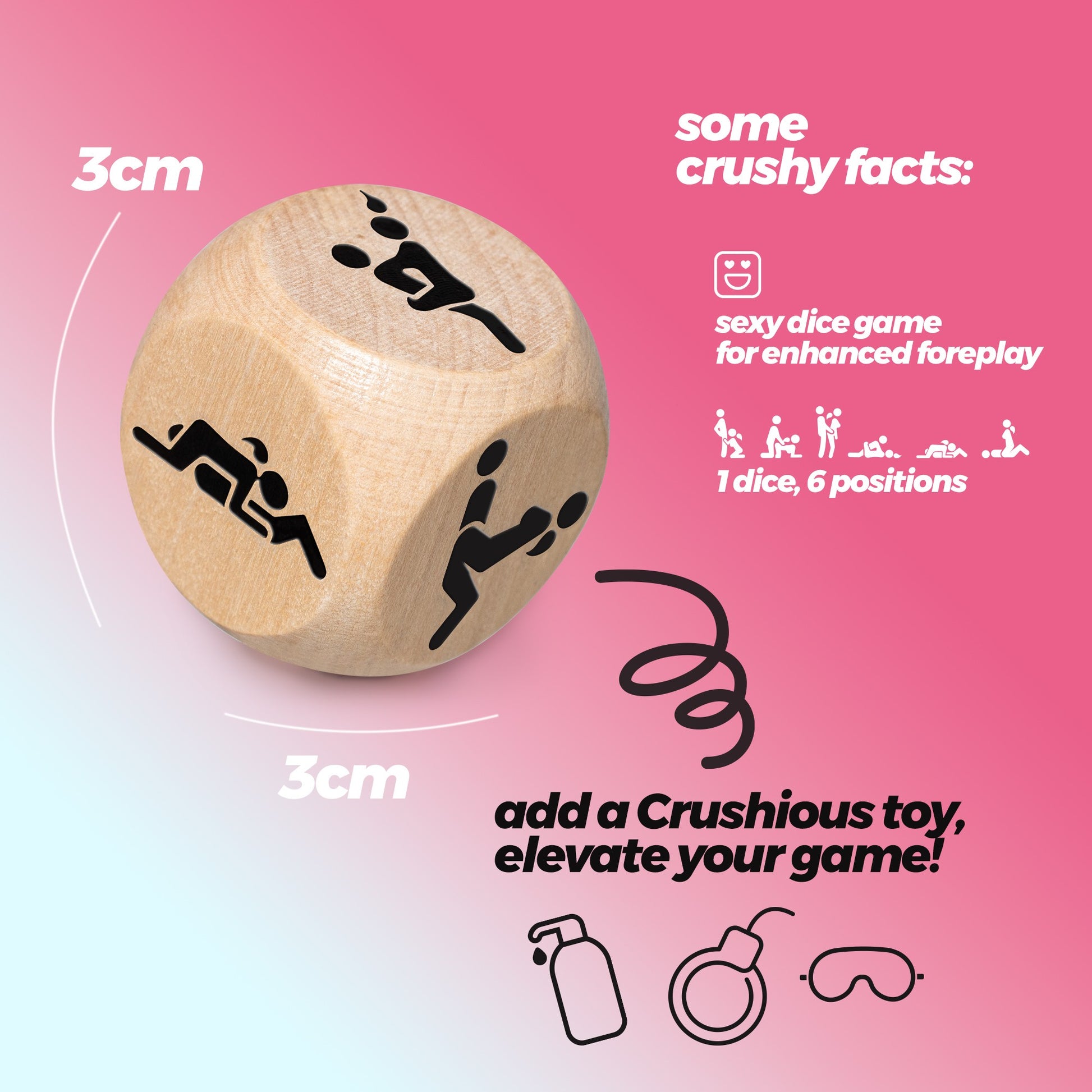 Madera Kamasutra Erotic Positions Dice - Image 5