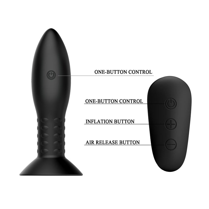 Mr Play Vibrator Anal Rotating Beads Eclipse - Image 6
