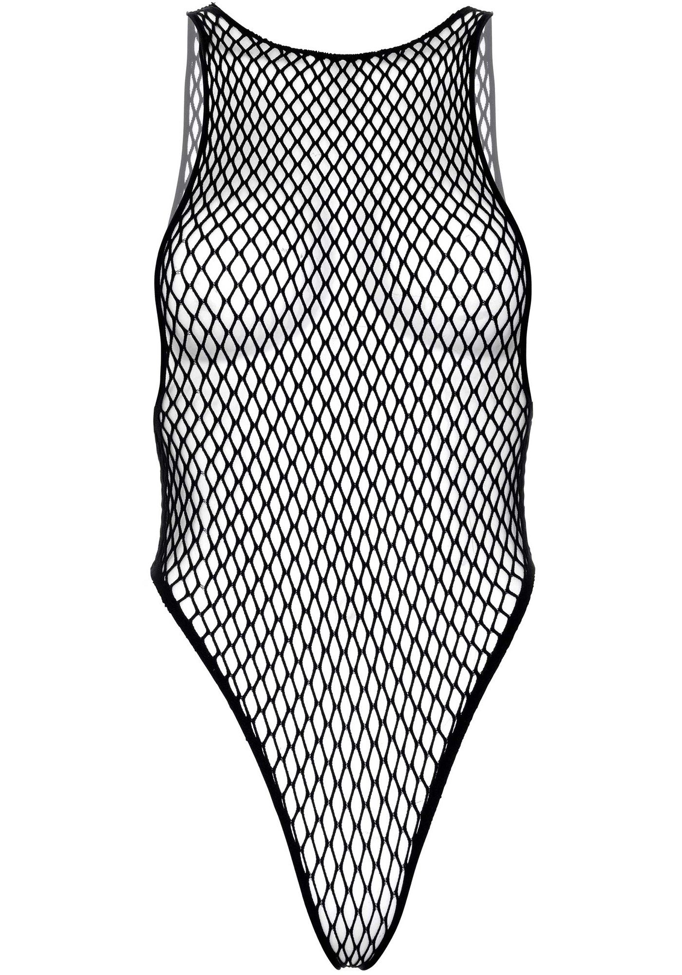 Sexy Net Snap Crotch Tank Bodysuit - Image 7