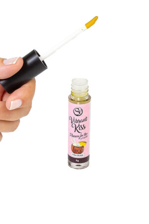 Vibrant Kiss Gloss Pina Colada – Vibrating Effect Lip Gloss