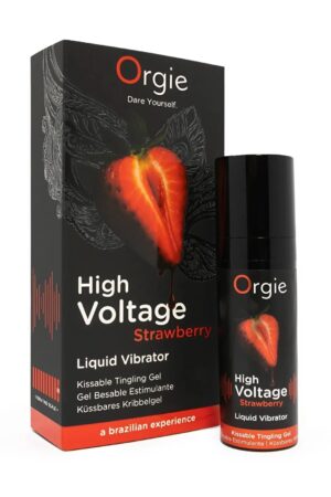 Crushious High Voltage – Strawberry Liquid Vibrator (15ml)