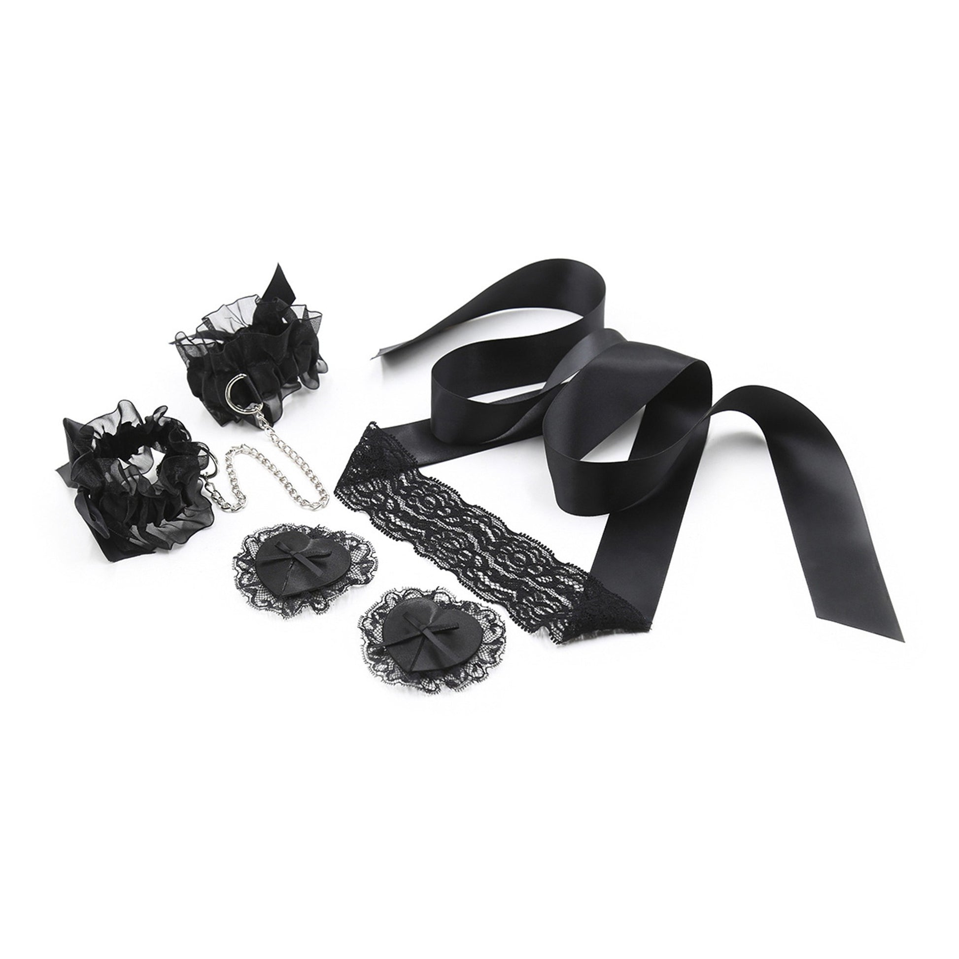 Crushious Lace Me Up – Lace Bondage Set (3 pcs)