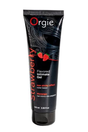 Lube Tube Strawberry 100ml – Water-Based Strawberry Scented Lubricant