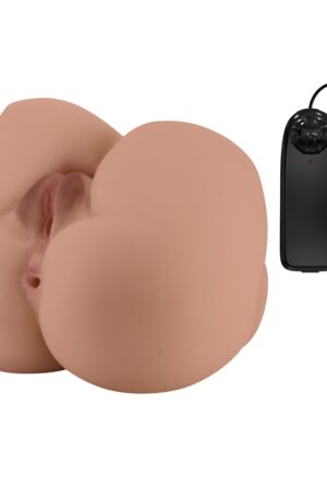 Crushious Bernace – Vagina & Anus Masturbator with Vibration (14.5cm)