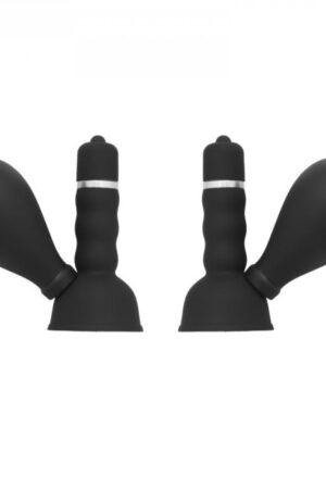 The Twins – Dual Function Nipple Vibrating Suction Set