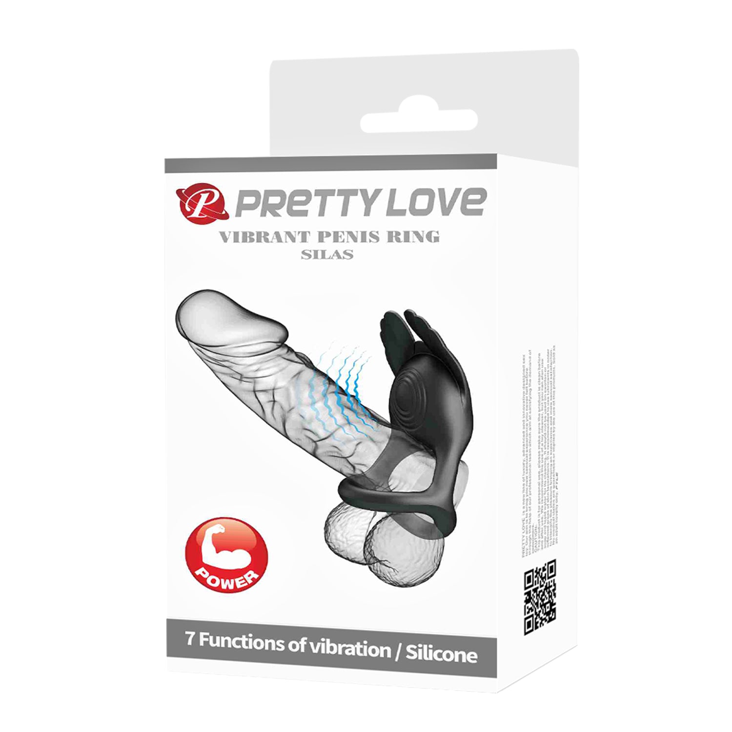 Vibrating Cock Ring – 7-Mode Vibrating Enhancement Ring (9.5cm) - Image 8
