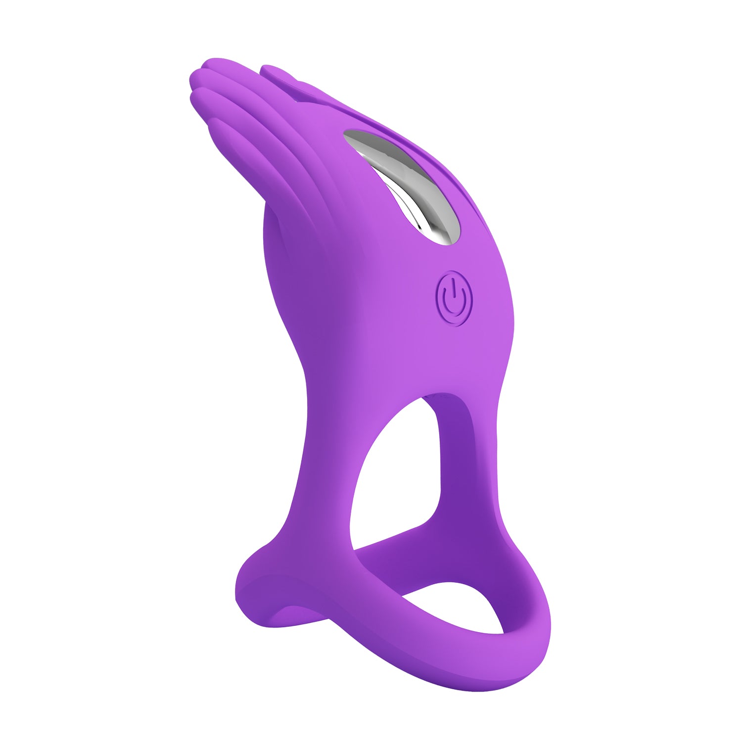 Vibrating Cock Ring – 7-Mode Vibrating Enhancement Ring (9.5cm) - Image 4