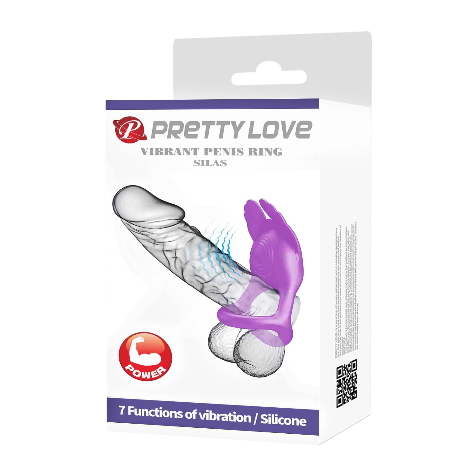 Vibrating Cock Ring – 7-Mode Vibrating Enhancement Ring (9.5cm) - Image 9