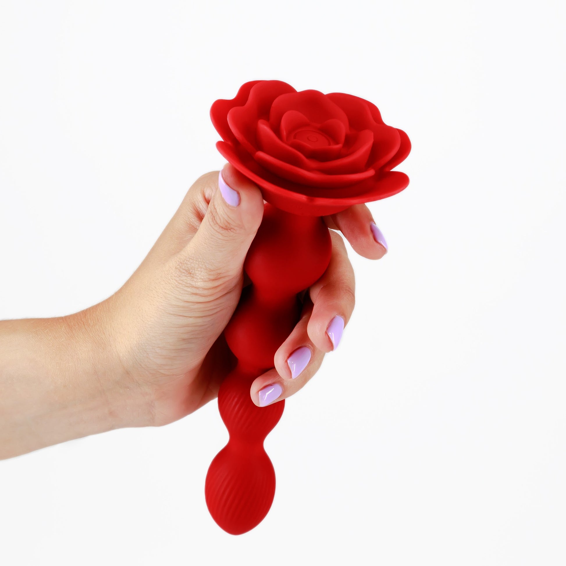 Crushious Rose Anal Plug – Rotating Anal Plug with Remote Control (19cm) - Image 2