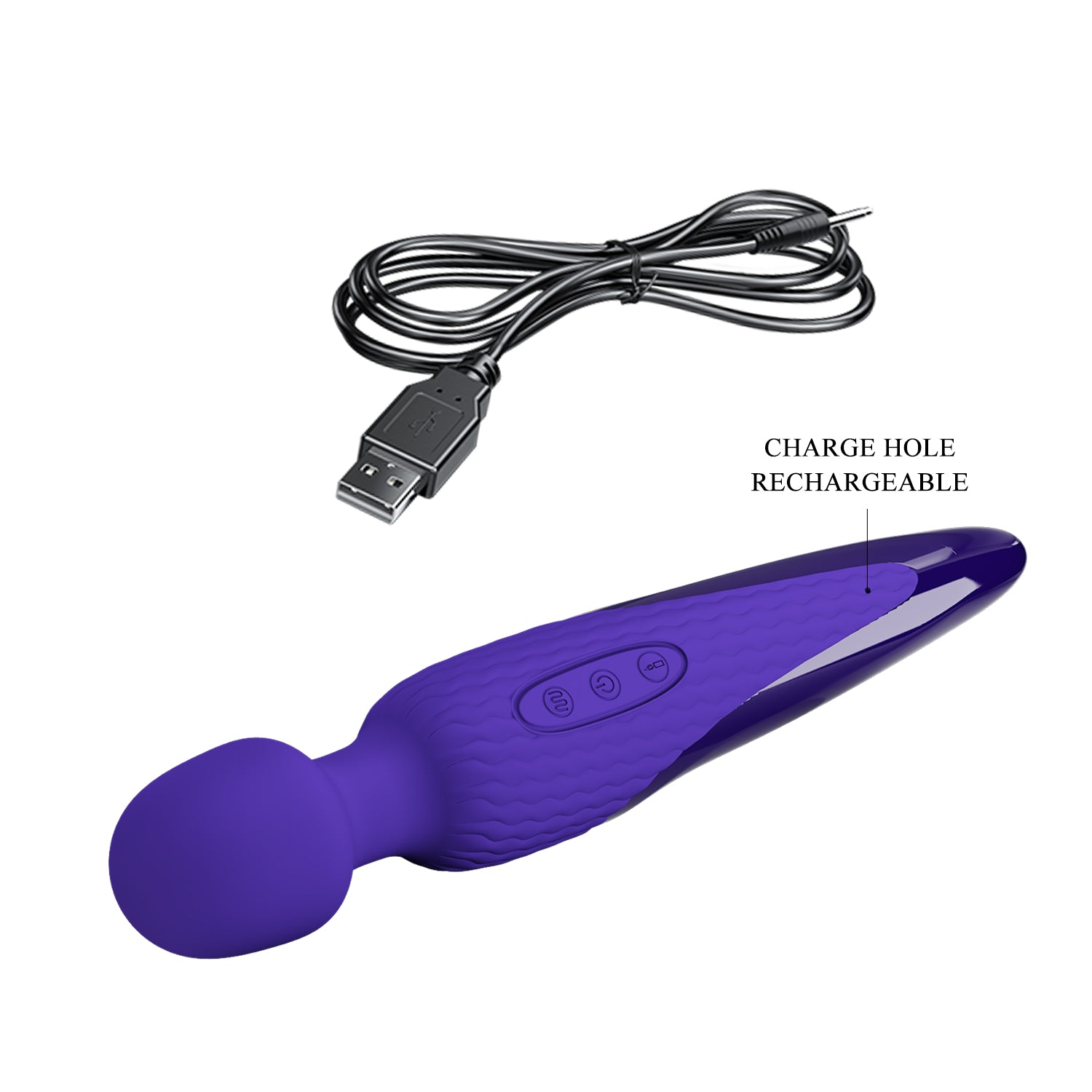Body Wand Stimulator – Πανίσχυρος Διεγέρτης με Λειτουργία Θέρμανσης (26cm) - Image 7